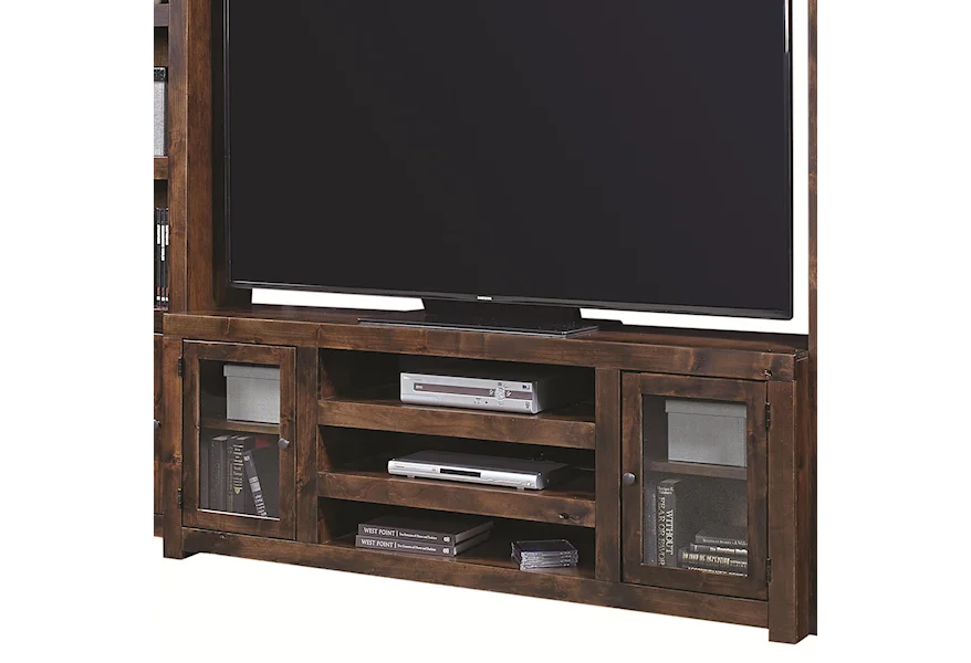 Contemporary Driftwood 72 Inch Console by Aspenhome at Morris Home