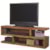 Birch Home Contemporary Driftwood 74 Inch Open Console with 4 Compartments