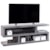 Birch Home Contemporary Driftwood 74 Inch Open Console with 4 Compartments