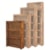Aspenhome Contemporary Driftwood 48 Inch Bookcase with 2 Shelves