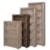 Aspenhome Contemporary Driftwood 60 Inch Bookcase with 3 Shelves