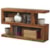Aspenhome Contemporary Driftwood S Console Table with 4 Compartments