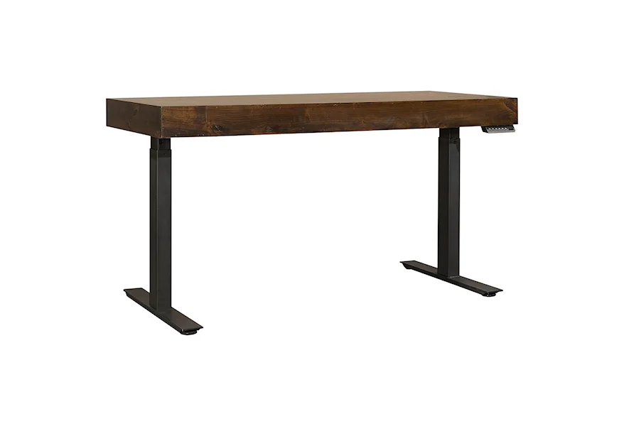 Nova Alder Adjustable Desk by Aspenhome at Baer's Furniture