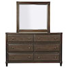 Aspenhome Easton Dresser and Mirror Combination