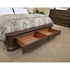 Aspenhome Foxhill King Estate Panel Bed w/ Storage