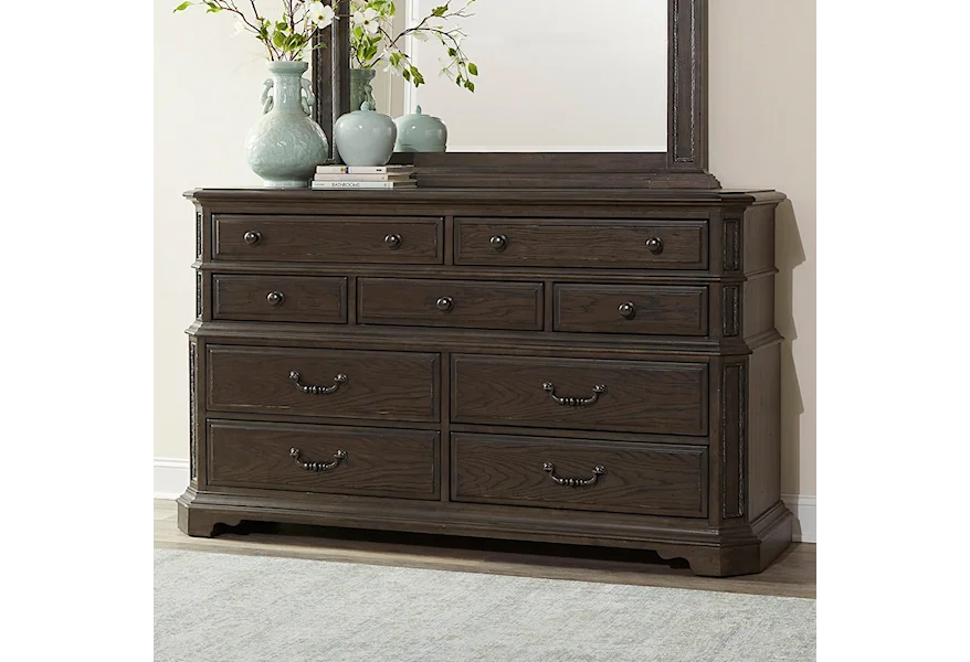 Foxhill Master Dresser by Aspenhome at Stoney Creek Furniture 