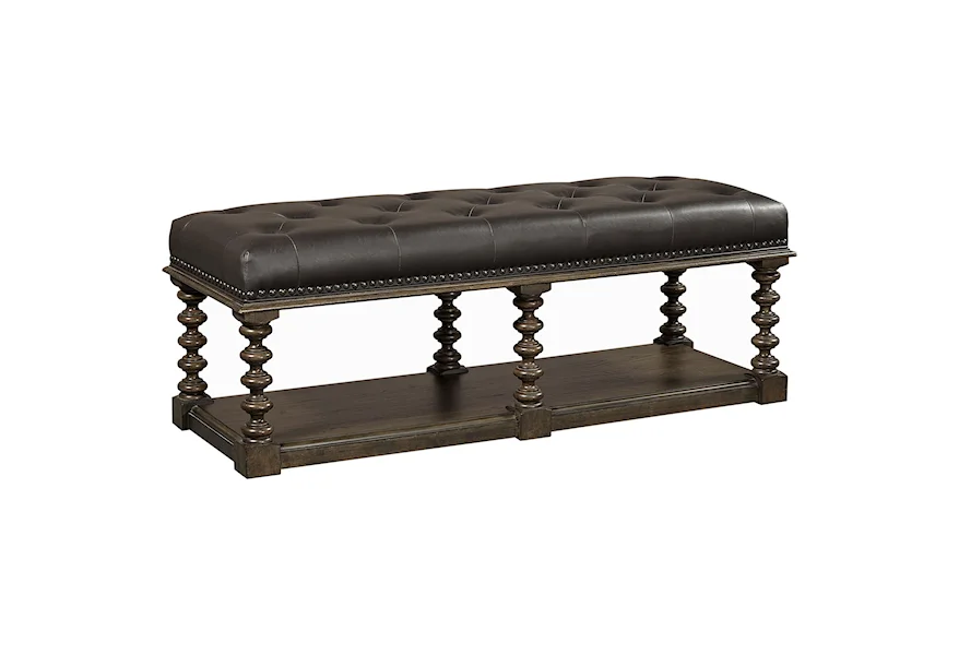 Foxhill Bench by Aspenhome at Z & R Furniture