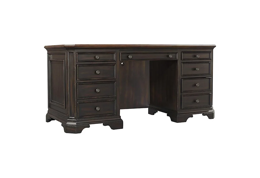 Hampton Credenza Desk  by Aspenhome at Mueller Furniture