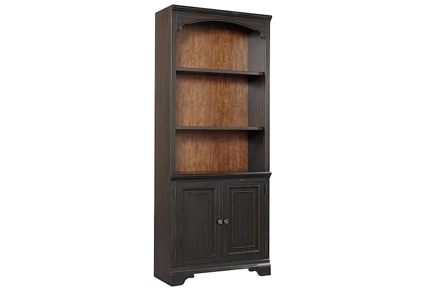 Hampton Door Bookcase  by Aspenhome at Stoney Creek Furniture 