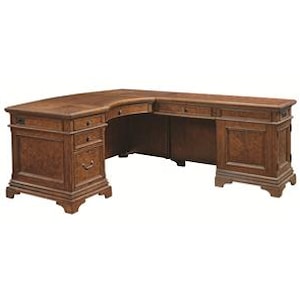 Aspenhome Hawthorne L Shape Desk