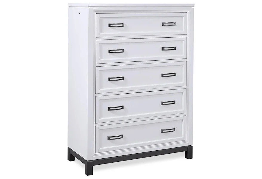Hyde Park 5 Drawer Chest  by Aspenhome at Stoney Creek Furniture 