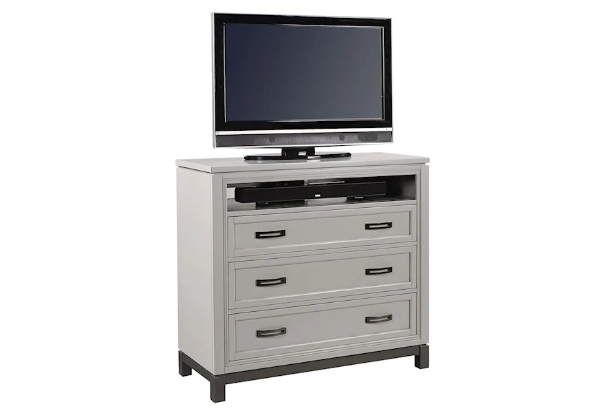 Hyde Park Entertainment Chest  by Aspenhome at Crowley Furniture & Mattress