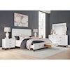 Aspenhome Hyde Park King Painted Panel Storage Bed
