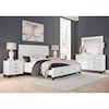 Aspenhome Hyde Park King Painted Panel Storage Bed