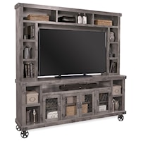 84" Entertainment Unit with Soundbar Compartment