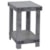 Aspenhome Industrial Chairside Table with Metal Accents