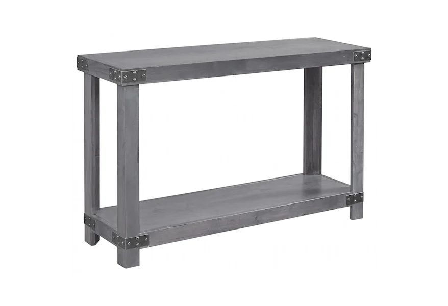 Industrial  Sofa Table  by Aspenhome at Stoney Creek Furniture 