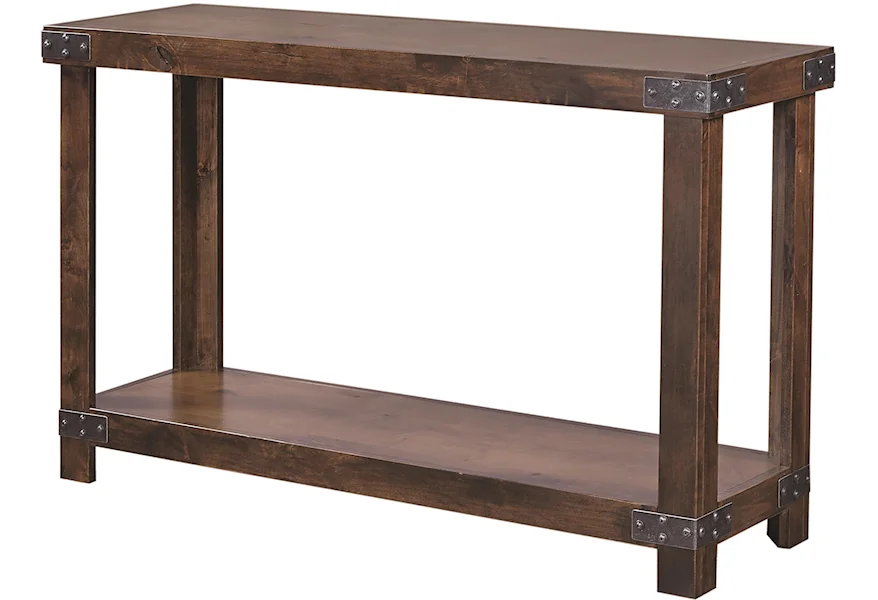 Industrial Sofa Table  by Aspenhome at Baer's Furniture