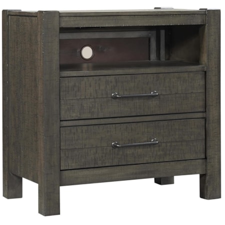 2 Drawer Nightstand