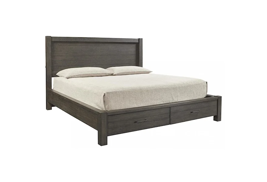 Yukon Queen Storage Panel Bed by Aspenhome at Morris Home