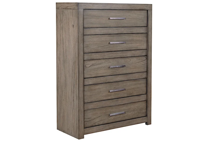 Modern Loft 5 Drawer Chest  by Aspenhome at Darvin Furniture