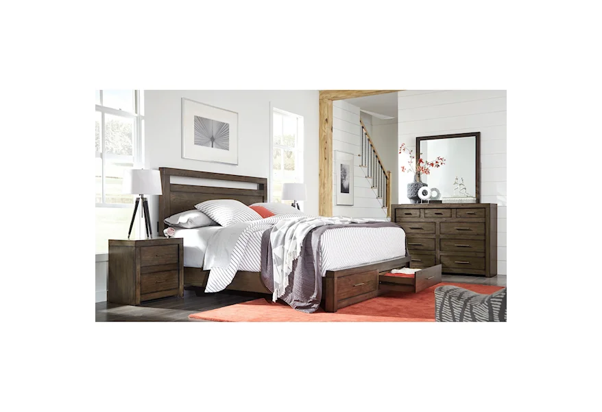 Moreno King Bedroom Group by Aspenhome at Morris Home