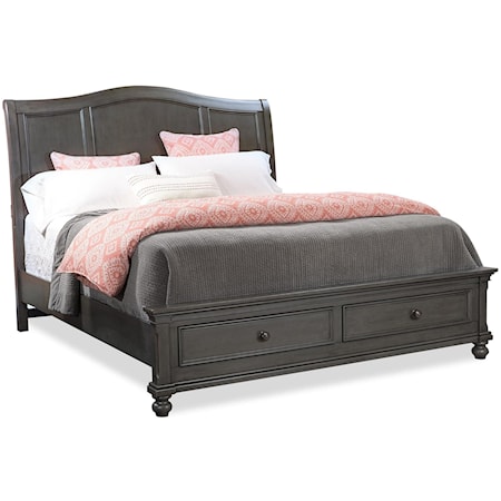 Cal King Storage Bed