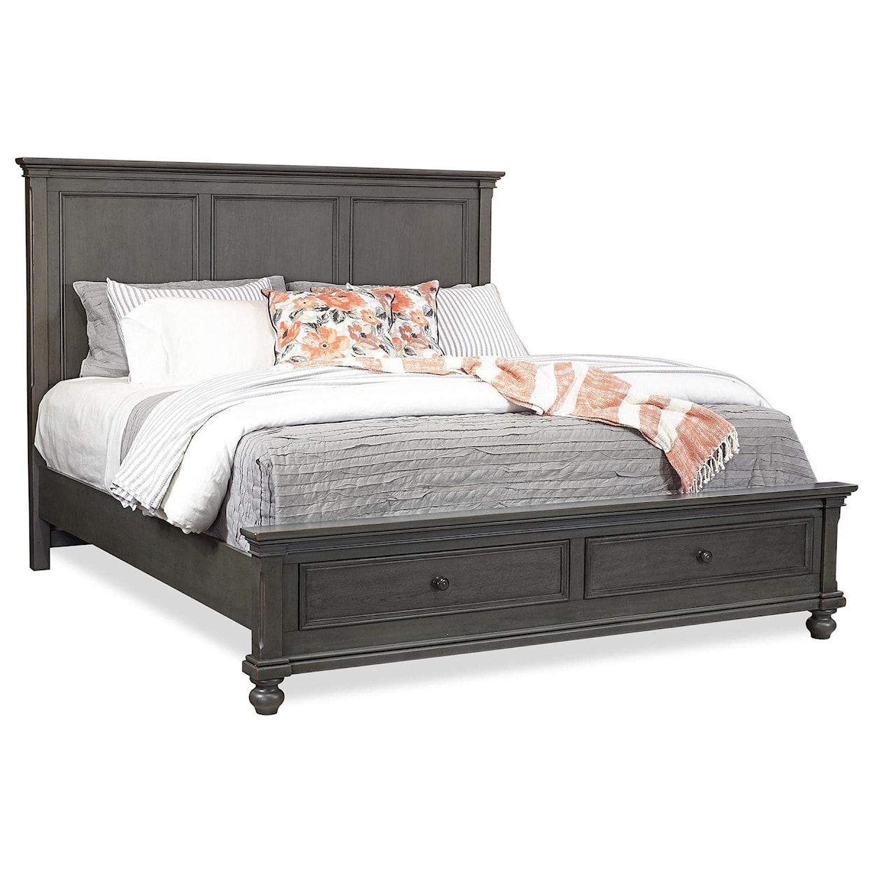 Aspenhome Oxford Queen Storage Bed