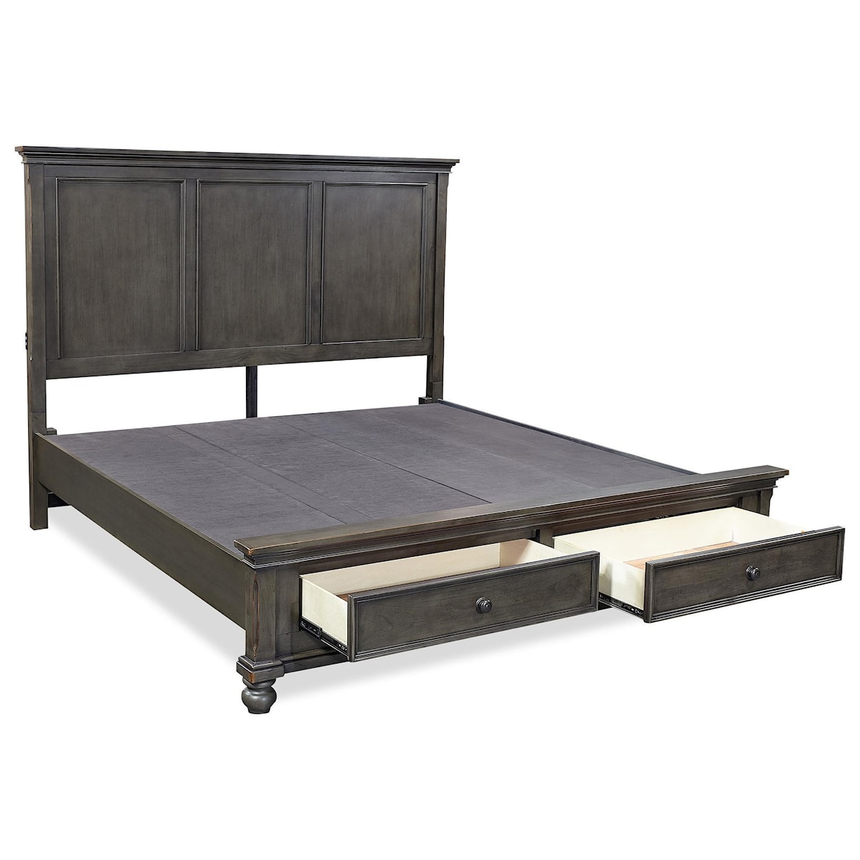 Aspenhome Oxford Queen Storage Bed