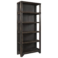 Rustic Open Bookcase