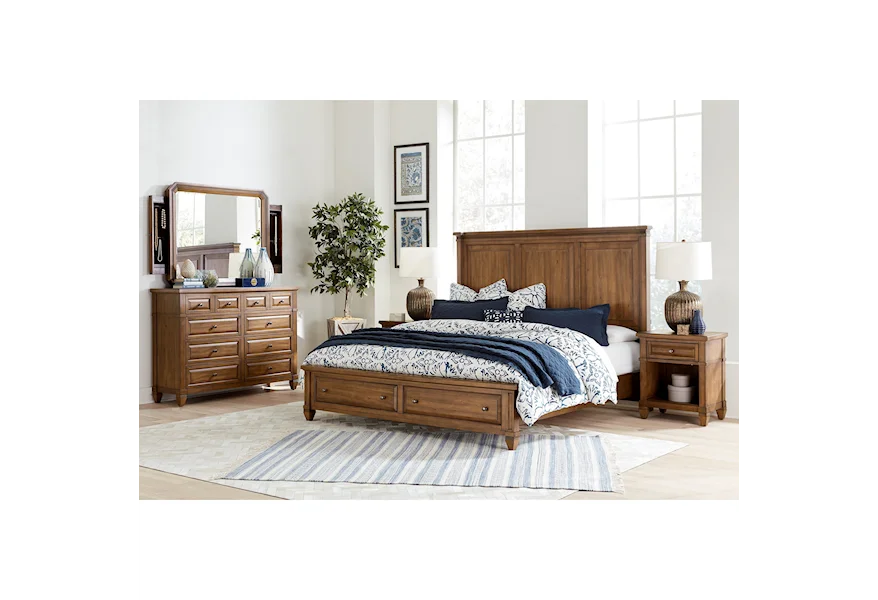 Thornton Queen Bedroom Group by Aspenhome at Stoney Creek Furniture 