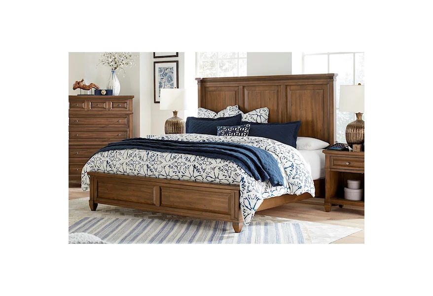 Thornton King Panel Bed by Aspenhome at Stoney Creek Furniture 
