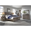 Aspenhome    King Panel Bed