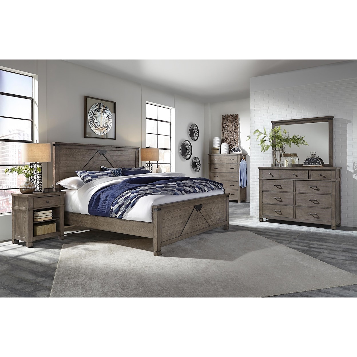 Aspenhome    Queen Bedroom Group