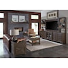 Aspenhome Tolsted 75" Console with TV Backer and Piers