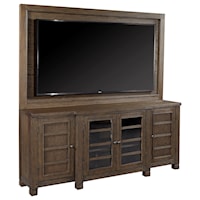 75" Console with TV Backer