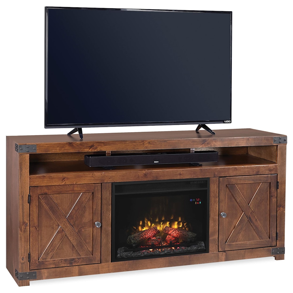 Aspenhome Rayleen 72" Fireplace Console 
