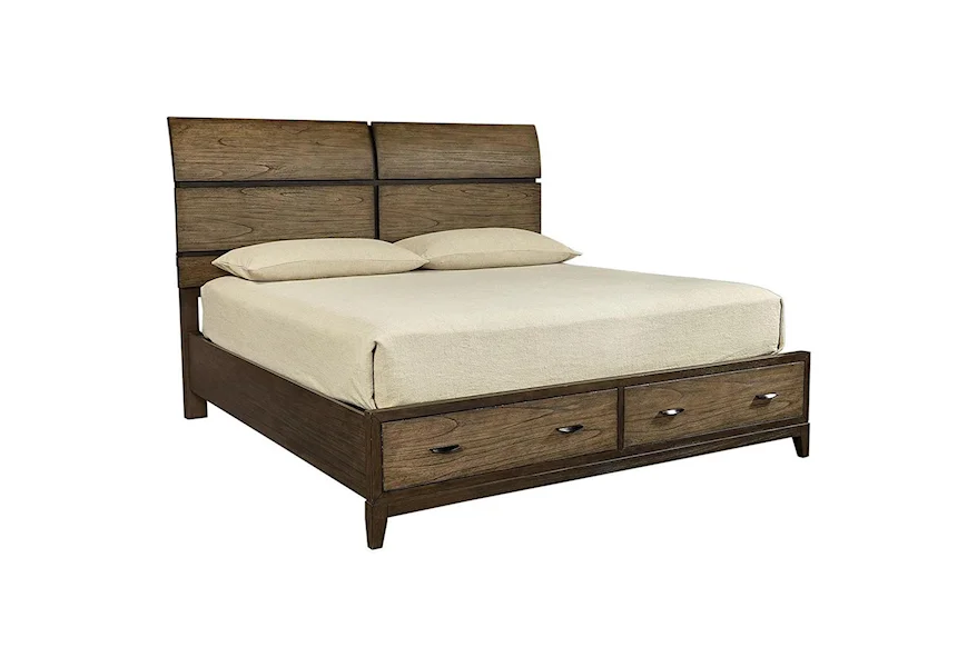 Westlake Queen Storage Sleigh Bed by Aspenhome at Z & R Furniture