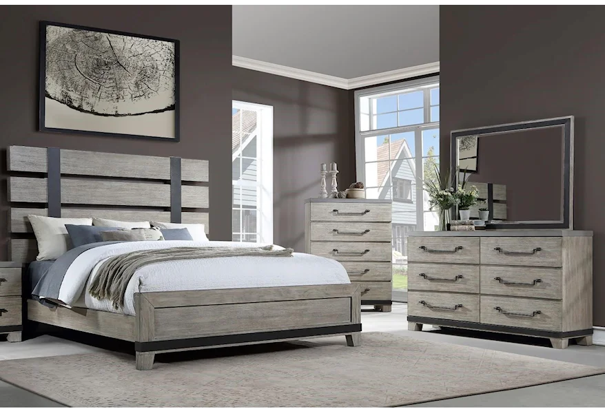 Porter Queen 5 Pc Bedroom Group by Austin Group at Royal Furniture