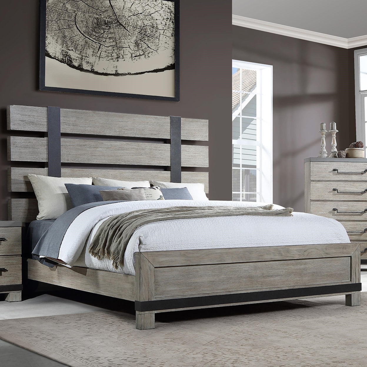 Austin Group Porter Queen Bed