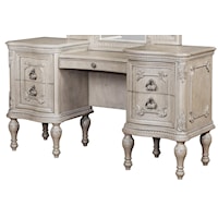Traditional Vanity with Turned Legs