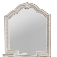 Traditional Vanity Mirror with Detailed Molding