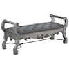 Avalon Furniture Antique Platinum Bed Bench