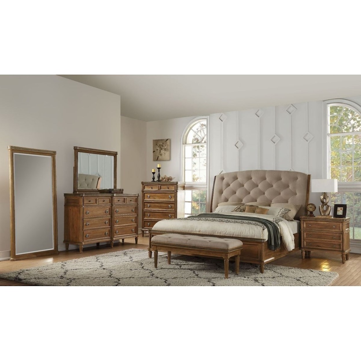 Avalon Furniture Ascot Queen Bedroom Group