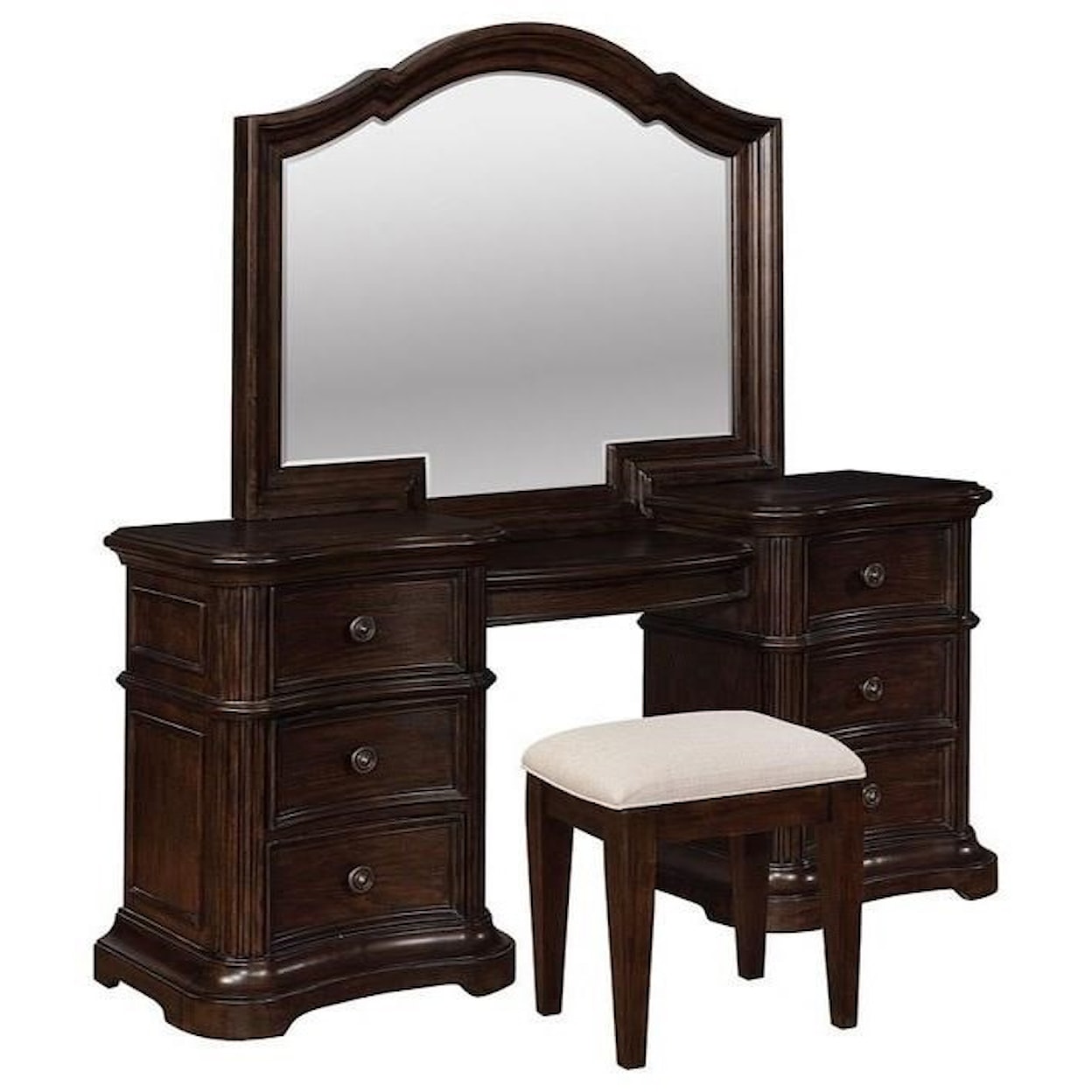 Avalon Furniture B00169 Vanity Bench