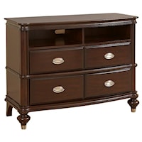 Media Chest with 4 Drawers