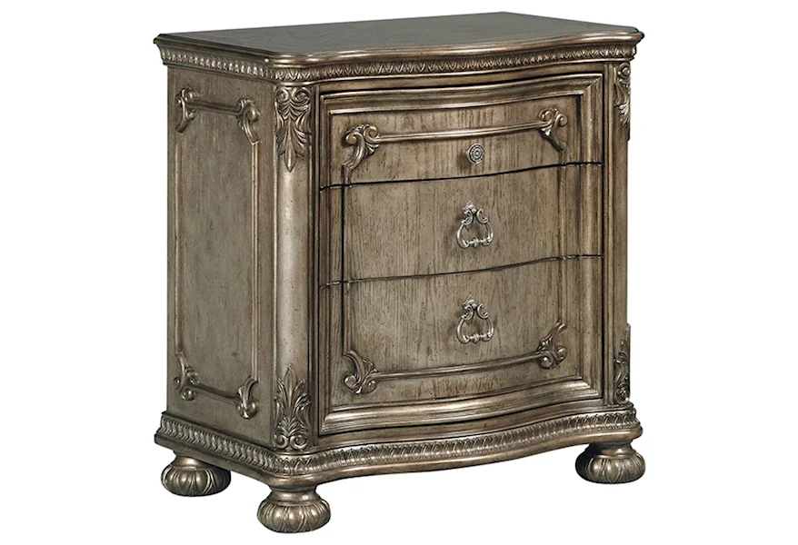 Seville 2-Drawer Nightstand by Avalon at Royal Furniture