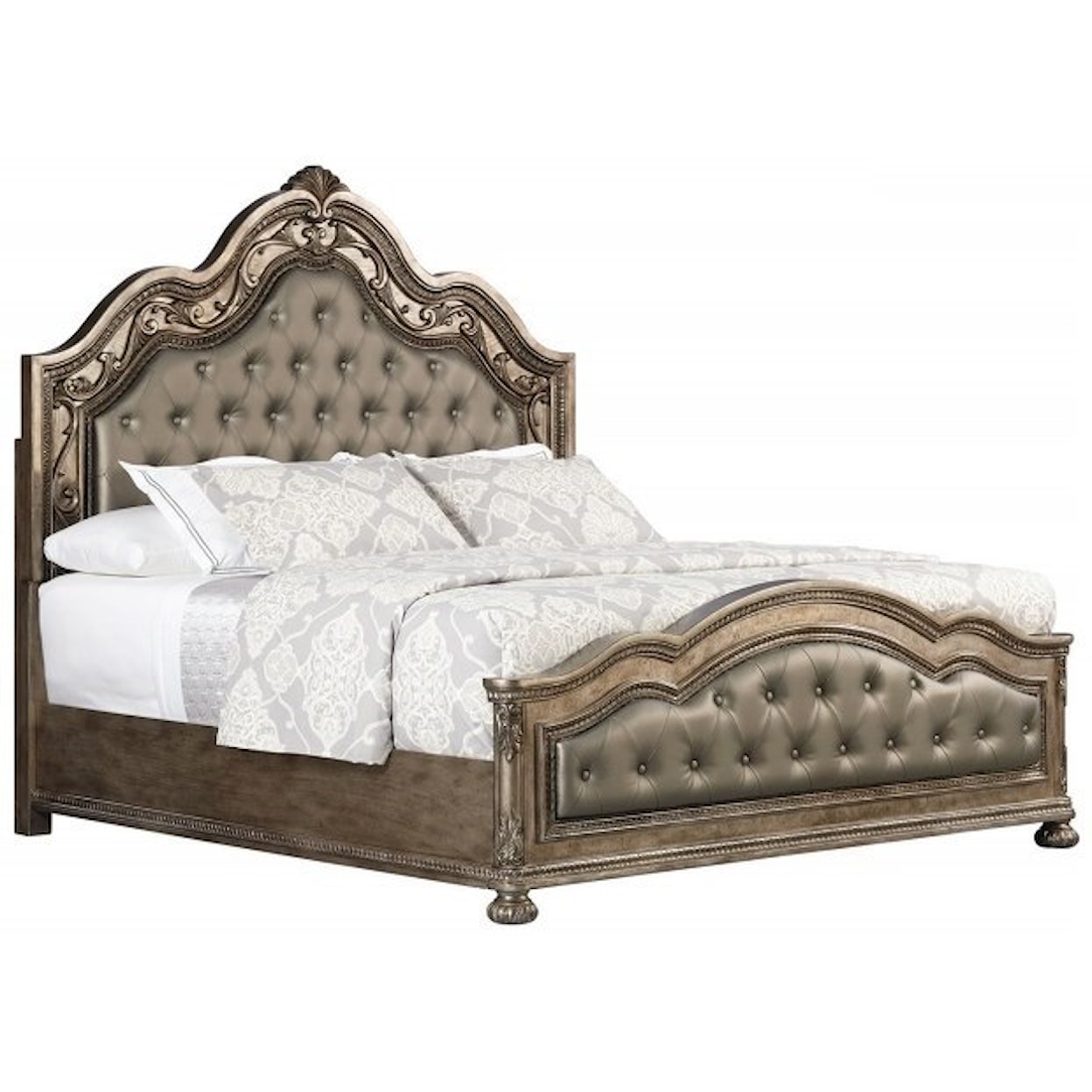 Avalon Furniture Seville Glamorous King Bed