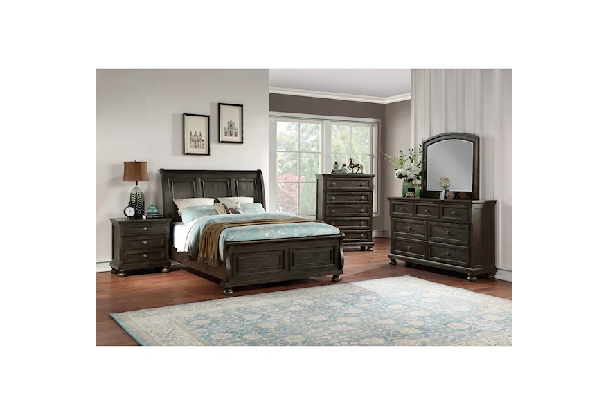 B02255 King Bedroom Group by Avalon Furniture at Schewels Home