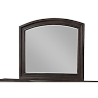 Traditional Dresser Mirror with Beveled Glass